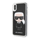 iphone-x-xs-hulle-karl-lagerfeld-iconic-glitter-hard-case-schwarz