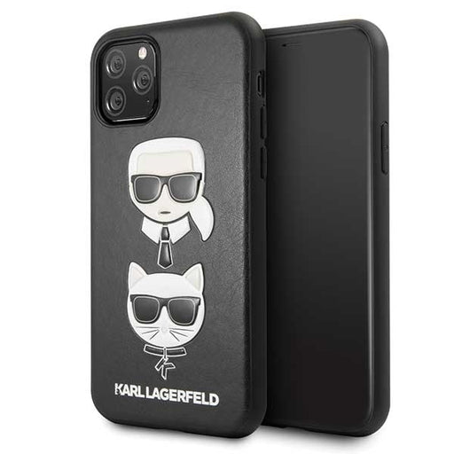 iPhone 11 Pro Hülle Karl Lagerfeld & Choupette Cover /Schwarz
