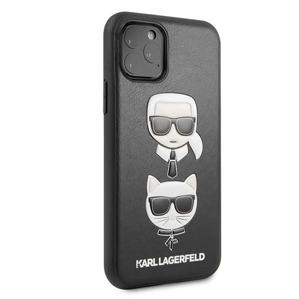 iPhone 11 Pro Hülle Karl Lagerfeld & Choupette Cover /Schwarz
