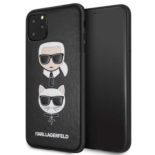 iPhone 11 Pro Max Hülle Karl Lagerfeld & Choupette Cover /Schwarz