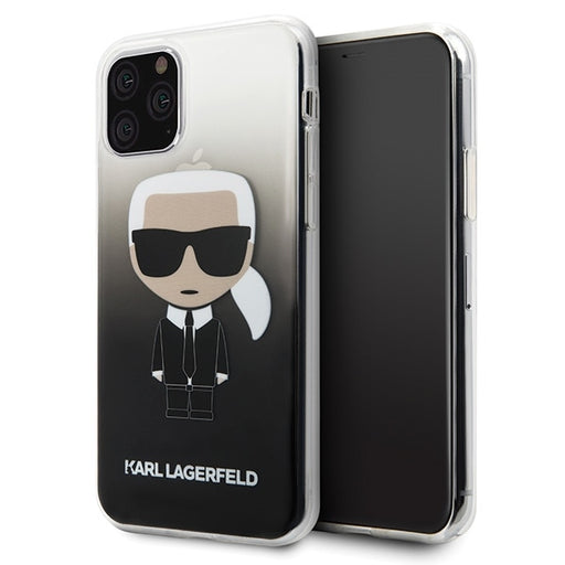iPhone 11 Pro Hülle Karl Lagerfeld Gradient Ikonik Karl Schwarz