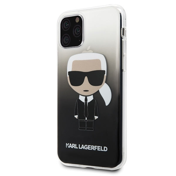 iPhone 11 Pro Hülle Karl Lagerfeld Gradient Ikonik Karl Schwarz