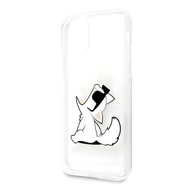 iPhone 11 Pro Hülle Karl Lagerfeld Choupette Fun Hardcase transparent