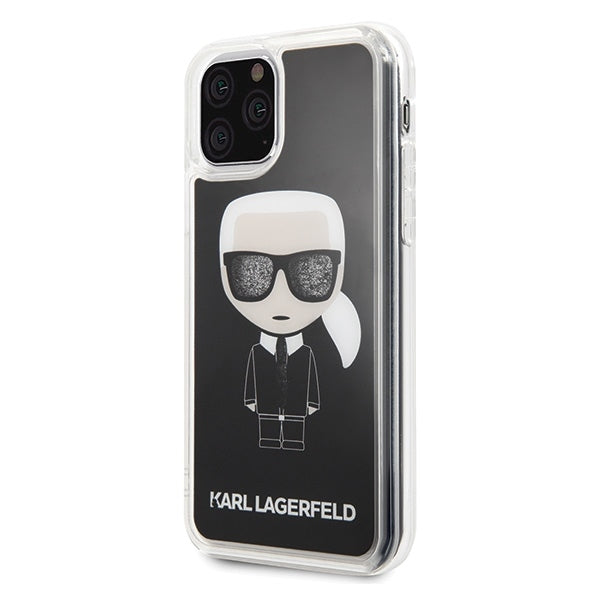 iphone-11-pro-max-hulle-karl-lagerfeld-iconic-silikone-cover-schwarz
