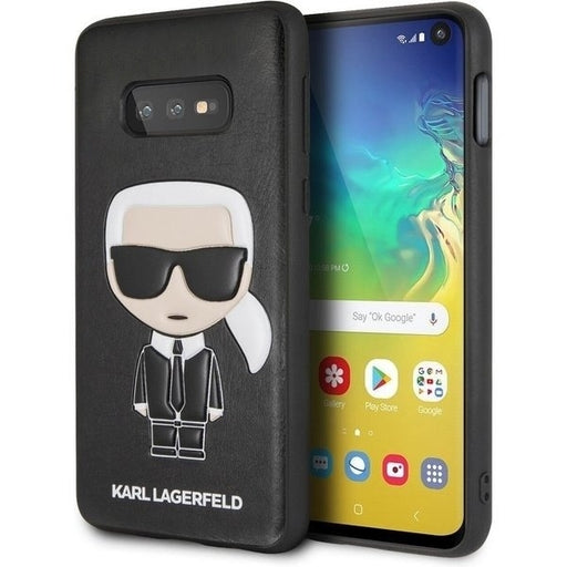 Samsung Galaxy Galaxy S10e Hülle Karl Lagerfeld Ikonik Full Body PC/TPU Case Schwarz