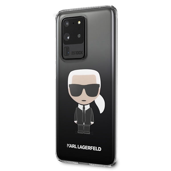 Samsung Galaxy S20 Ultra case Hülle -Karl Lagerfeld Degrade Cover Schwarz