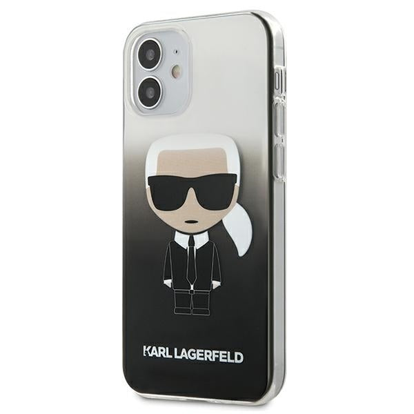 schutzhulle-karl-lagerfeld-iphone-12-mini-5-4-schwarz-hardcase-gradient-ikonik