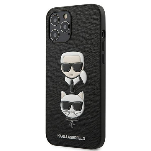 Schutzhülle Karl Lagerfeld iPhone 12 Pro Max 6,7" Ikonik Karl&Choupette
