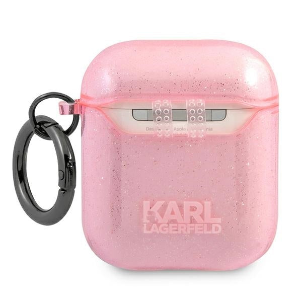 karl-lagerfeld-hulle-fur-airpods-cover-rosa-glitter-choupette