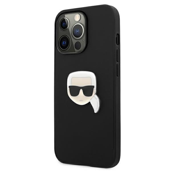 karl-lagerfeld-hulle-fur-iphone-13-pro-13-6-1-schwarz-case-leder-ikonik-karl-s-head-metal