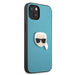 karl-lagerfeld-hulle-fur-iphone-13-6-1-blau-case-leder-ikonik-karl-s-head-metal