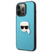 karl-lagerfeld-hulle-fur-iphone-13-pro-13-6-1-blau-case-leder-ikonik-karl-s-head-metal