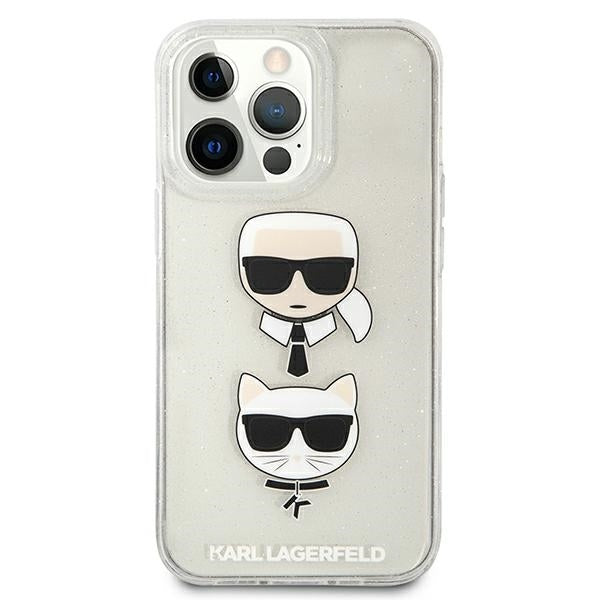 karl-lagerfeld-hulle-fur-iphone-13-pro-13-6-1-silber-case-glitter-karl-s-choupette