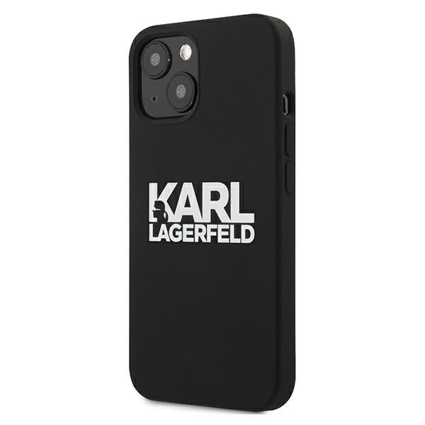 karl-lagerfeld-hulle-fur-iphone-13-mini-5-4-silikon-stack-logo-schwarz