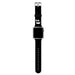 Karl Lagerfeld Uhrenarmband Apple Watch 38/40/41mm /schwarz strap Silikon Karl Heads