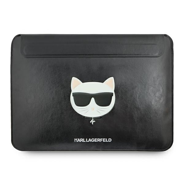 Karl Lagerfeld Sleeve tasche 16" /schwarz Choupette Head