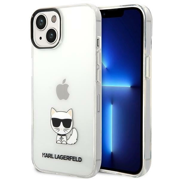 Karl Lagerfeld Hülle für iPhone 14 Plus 6,7" Case /transparent Choupette Body