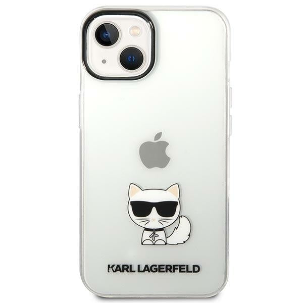 Karl Lagerfeld Hülle für iPhone 14 Plus 6,7" Case /transparent Choupette Body