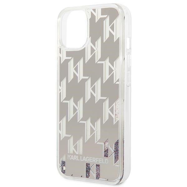 karl-lagerfeld-hulle-fur-iphone-14-6-1-case-silber-liquid-glitter-monogram