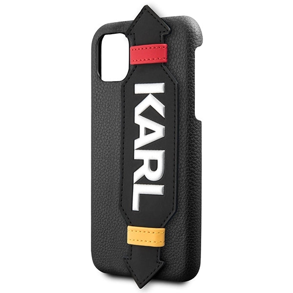 iphone-11-pro-hulle-karl-lagerfeld-strap-cover-schwarz-1