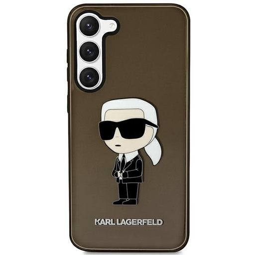 Karl Lagerfeld Hülle für Samsung Galaxy S23+ /Schwarz Case Ikonik