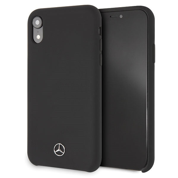 iphone-xr-hulle-mercedes-benz-silicone-fiber-case-silikon-lining-schwarz