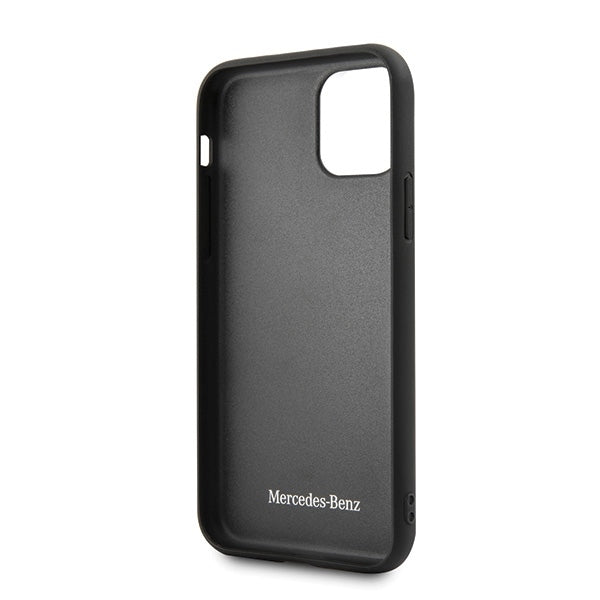 iphone-11-pro-hulle-mercedes-benz-echtes-leather-leder-cover-schwarz