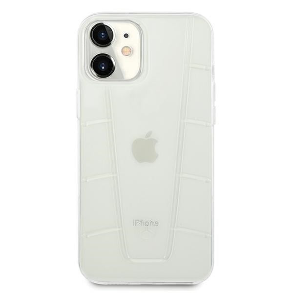 Schutzhülle Mercedes iPhone 12 mini 5,4" clear hardcase Transparent Line