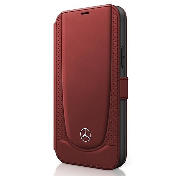 Mercedes iPhone 12 Pro 6.1/12 Handytasche Hülle / rotes Buch Urban Line