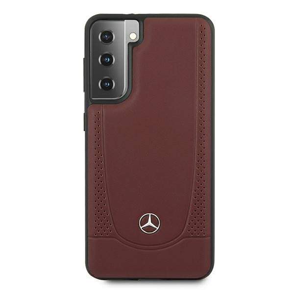 mercedes-benz-hulle-fur-samsung-s21-g996-rot-hardcase-hulle-urban-line