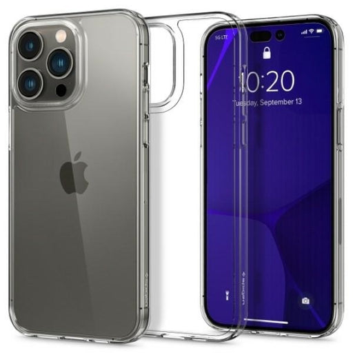 Spigen Air Skin Hybrid Hülle Für iPhone 14 Pro Max crystal Klar