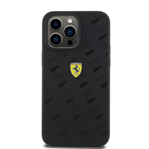 Ferrari Hülle für iPhone 15 Pro Max Hardcase-Hülle - All Over SF - Schwarz
