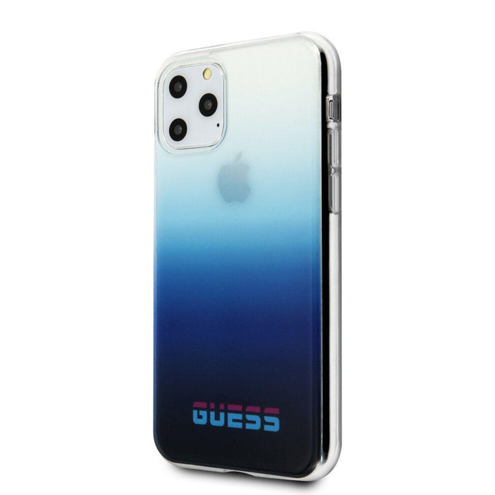 Guess Handyhülle iPhone 11 Pro Max  HandyHülle Guess California Cover Blau