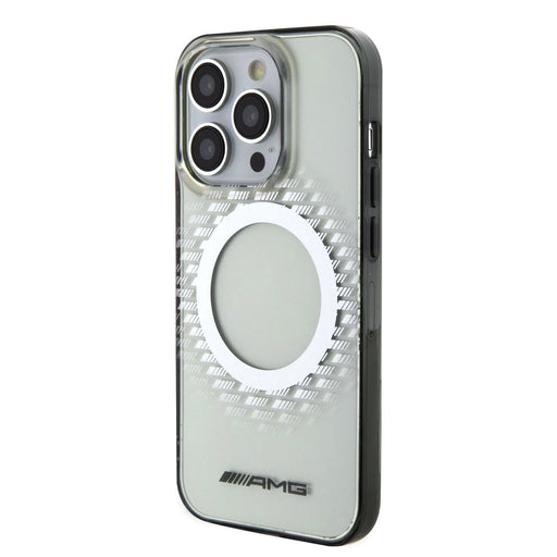 AMG Hülle PC/TPU Rhombuses Magsafe Hülle Für iPhone 15 Pro Max Transparent