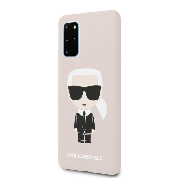 Karl Lagerfeld Handyhülle Samsung Galaxy S20 Plus Hülle Karl Lagerfeld Full Body Cover Rosa
