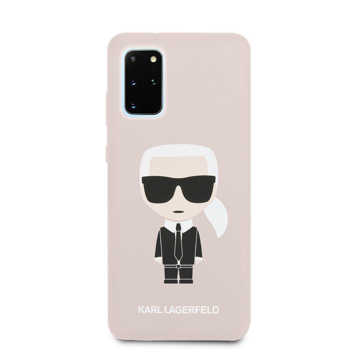 Karl Lagerfeld Handyhülle Samsung Galaxy S20 Plus Hülle Karl Lagerfeld Full Body Cover Rosa