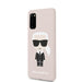 Karl Lagerfeld Handyhülle Samsung Galaxy S20 Ultra Hülle Karl Lagerfeld Full Body Cover Rosa